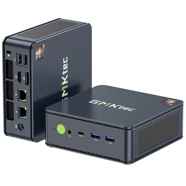GMKtec M5S MINI PC AMD Ryzen 3 5400U DDR4 3200MT/s Dual M.2 NVMe SSD WIFI6E BT5.2 DP1.4 Dual 2.5G LAN computer desktop pc