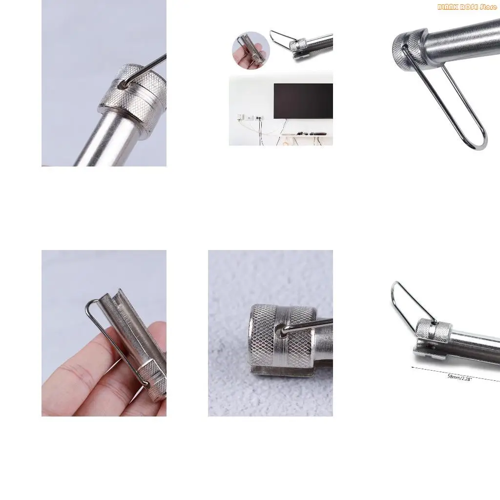 K1AE Double-Ended CATV Security F Connector Tool for RG6 RG59 Coaxial Cable