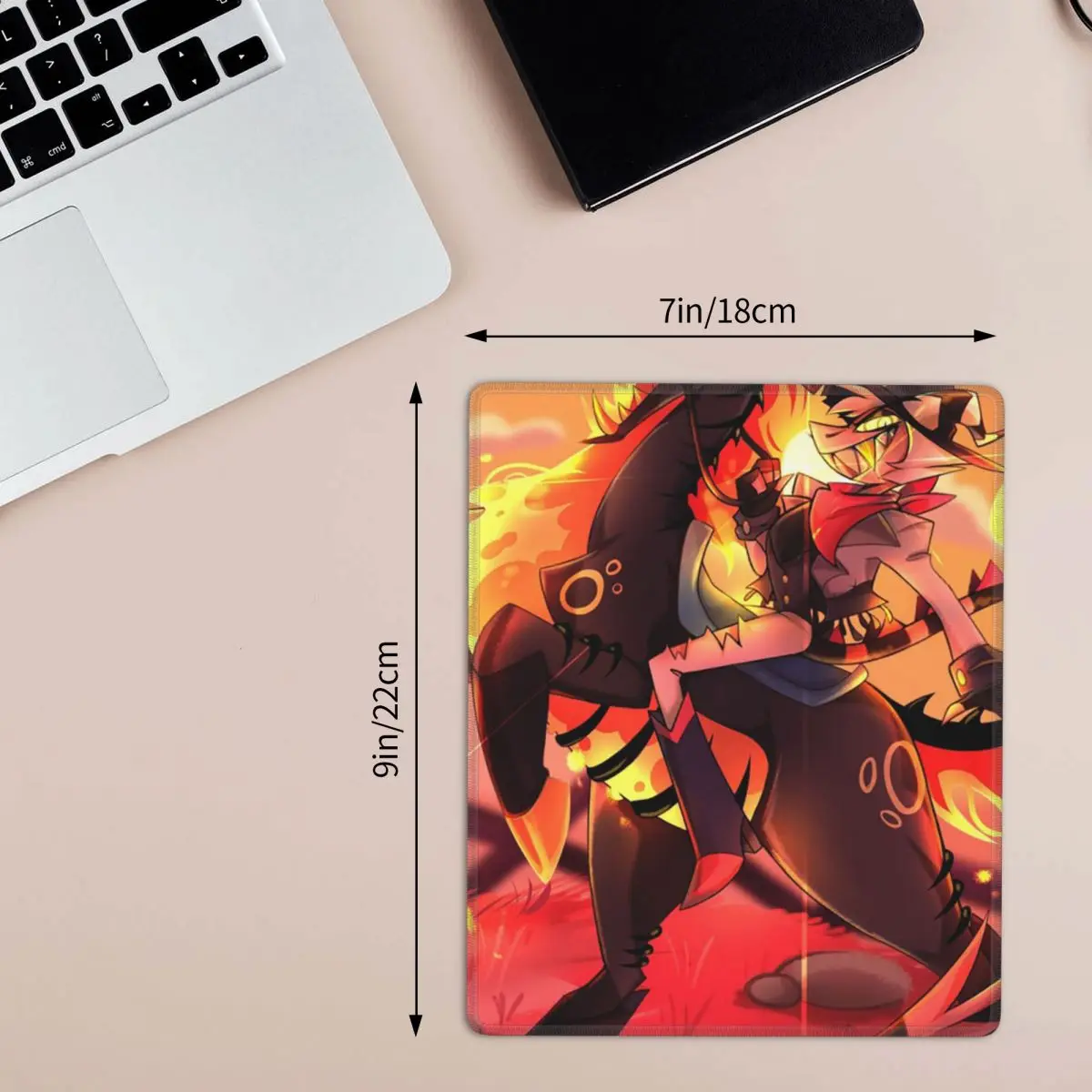 Anime Helluva Boss Striker Mouse Pad Computer Keyboard Mouse Mat Gaming PC Laptop Desk Mat Office Accessories
