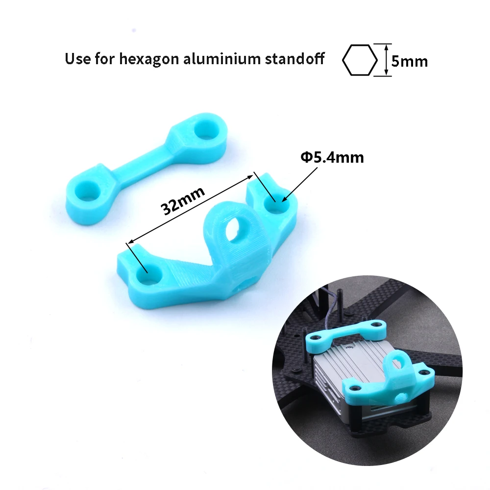 Pièces Imprimées 3D En TPU Pour Drone RC – Support GPS/antenne/caméra Pour Cadre Mark4