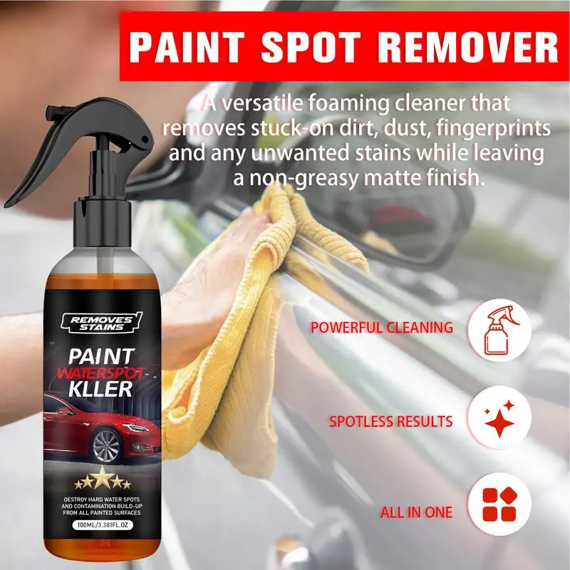 

Car Paint Restorer 100ml Automotive Clear Coat Car Coating Spray Auto Detailing Supplies Ceramic Coating Spray For Rainy Days