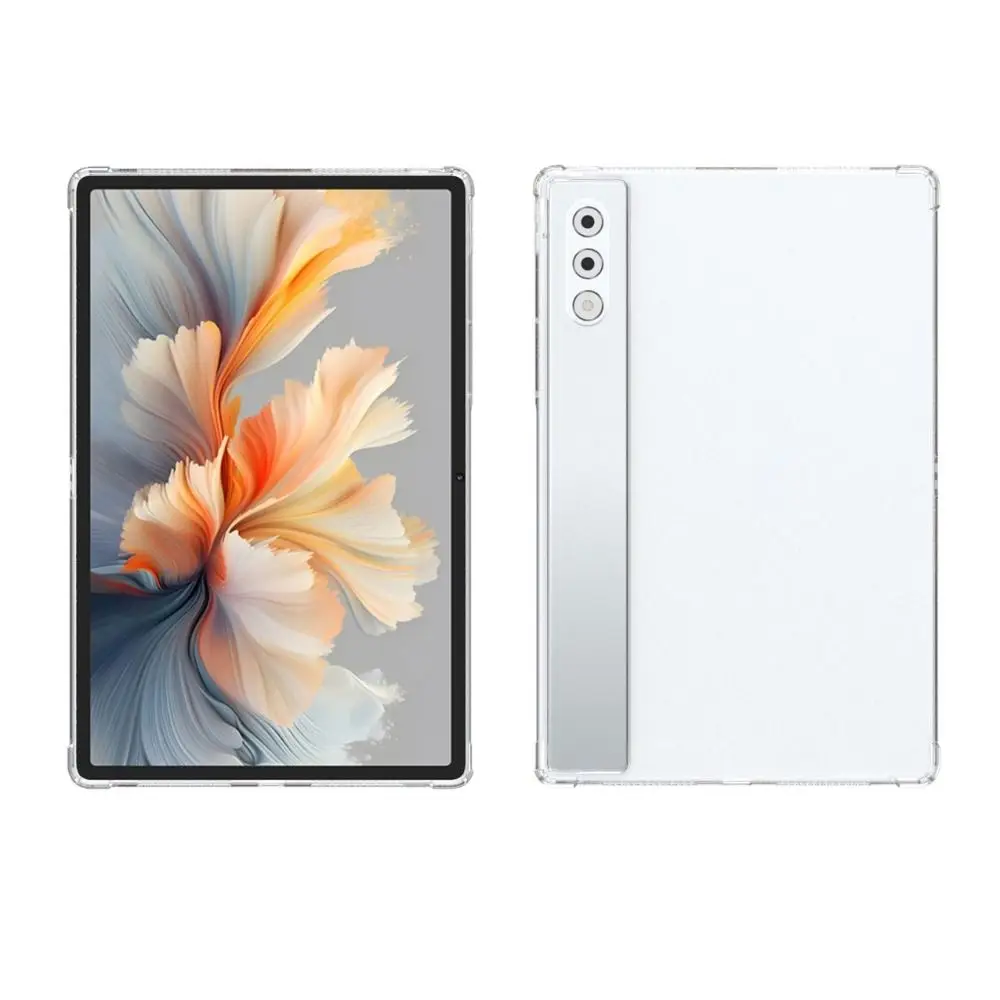 

Transparent Tablet Case with 4 Airbags TPU Back Cover Soft Shockproof Protective Shell for Lenovo Xiaoxin YOGA Pad Pro 12.7 inch