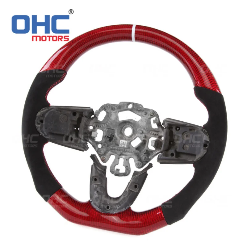 For MINI F56JCW CLUBMAN COUNTRYMAN car modification carbon fiber steering wheel
