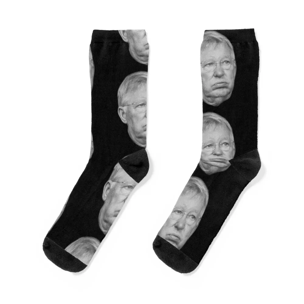 Alex Ferguson vs Liverpool Socks sport halloween cool funny gifts Socks Women Men's