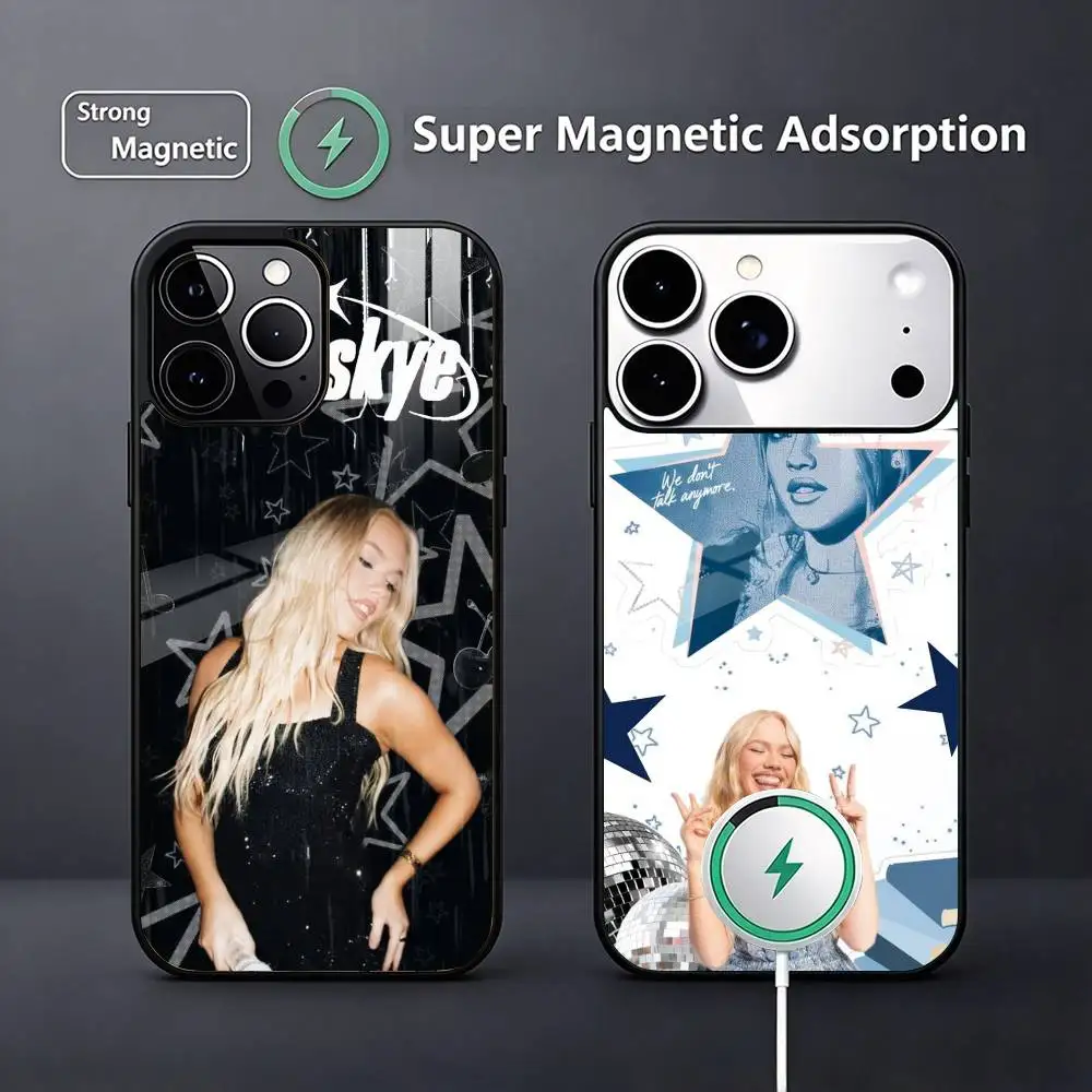F-Freya- Skye S-Singer For IPhone 18 17 16 15 14 13 12 11 Plus Pro Max Plus Wireless Charger Phone Case