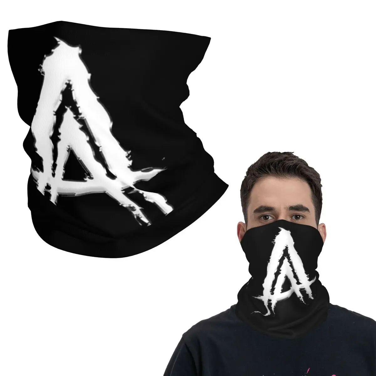 

Многофункциональный шарф-бандана Anuel AA с принтом, теплая балаклава для езды на велосипеде, для мужчин и женщин, взрослых