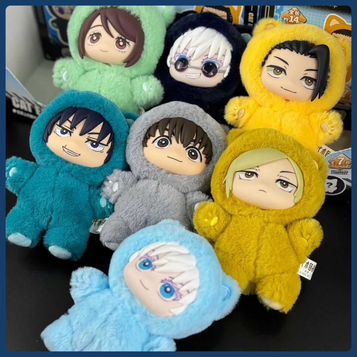 

2025 Authentic Yiqi Spell: Return to the Battle of Cat Park Party Plush Doll Blind Box Pendant Peripheral Gifts: Five tips