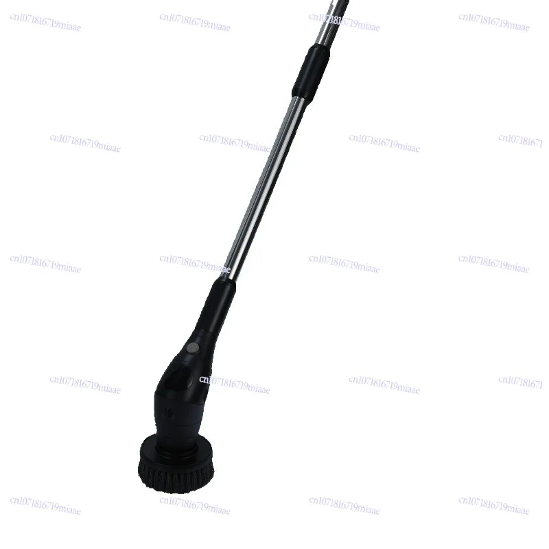 New electric cleaning brush eight-in-one display night light three-speed rotatable kitchen bathroom long handle cleaning brush
