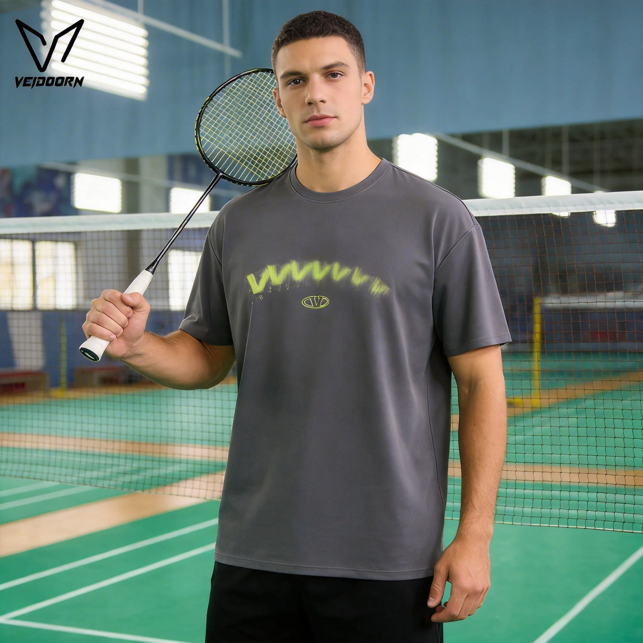 

Баскетбольная футболка для тренировок, быстросохнущая, мужская, дышащая, легкая, с коротким рукавом, для спортзала, свободного кроя, для занятий спортом