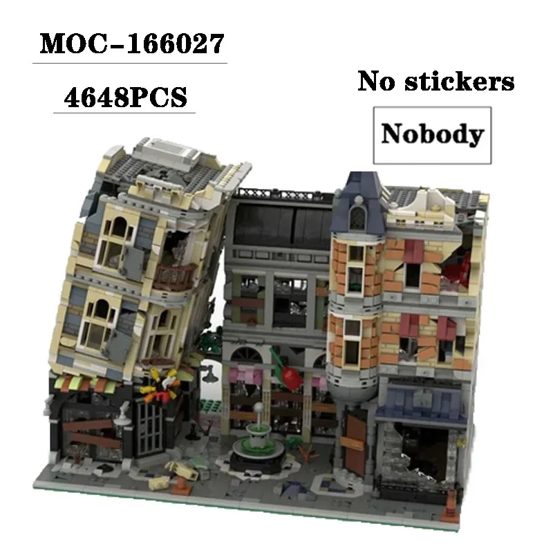 Building Block MOC-166027 Assembly Square 4648PCS Adult and Children's Puzzle Education Birthday Christmas Toy Gift Decoration