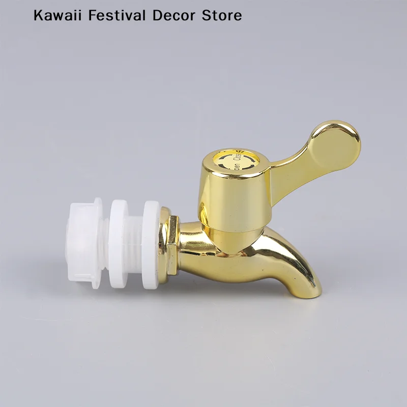 【K】Leak Proof Faucet Water Tap Plastic Glass Wine Bottle Faucet Jar Water Tank Faucet With Filter Wine Valve