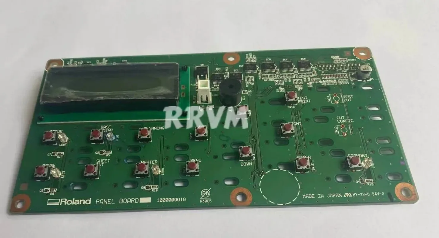 

Б/у оригинальная панель управления Roland XF-640 (ASSY,PANEL BOARD) - 6702048120