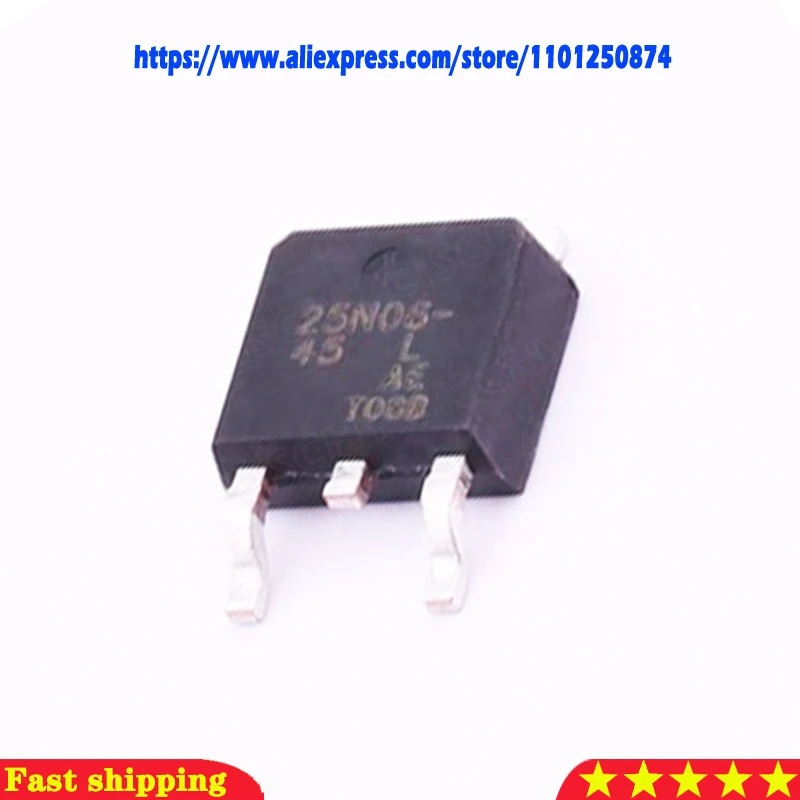 10PCS SUD25N06-45L-… - image
