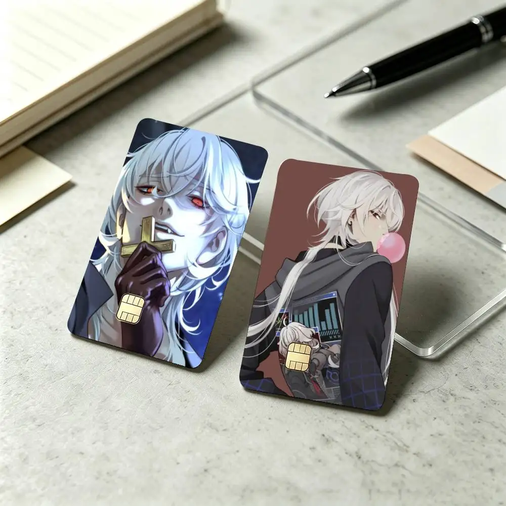 New Casper A Date With Death  HD Waterproof Card Skins Protective Stickers for Credit Bank Game Cards