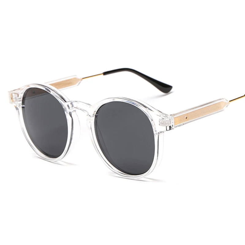 VIVIBEE, gafas de sol cuadradas Vintage transparentes góticas para mujer, gafas de sol redondas de los años 90, productos de tendencia 2025, gafas