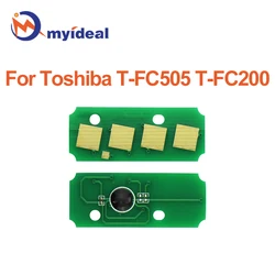 Chip de tóner T-FC505 TFC505 T-FC200 TFC200 para Toshiba e-studio 2000AC 2500AC 2505AC 3005AC 3505AC 4505AC 5005AC, soporte de cartucho