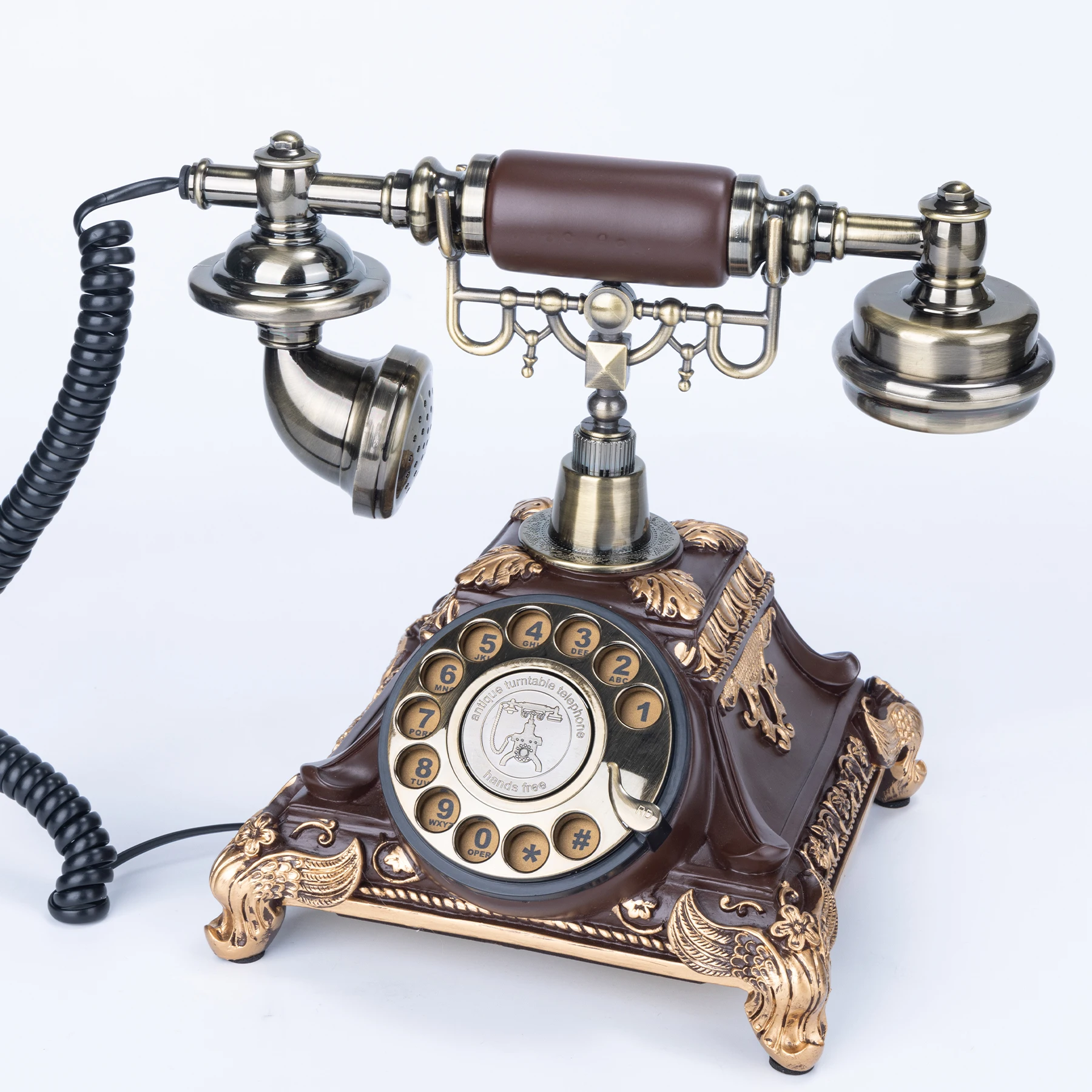 WORVABE The best european quality corded antique telephone /retro style landline phone