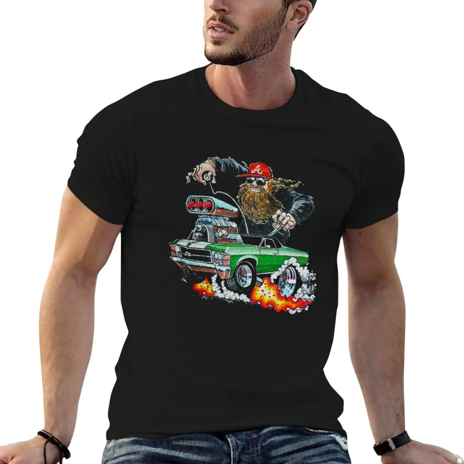 Camiseta Brit Turner - Comin, camiseta masculina lisa, camiseta de algodão pesado, camiseta com estampa personalizada