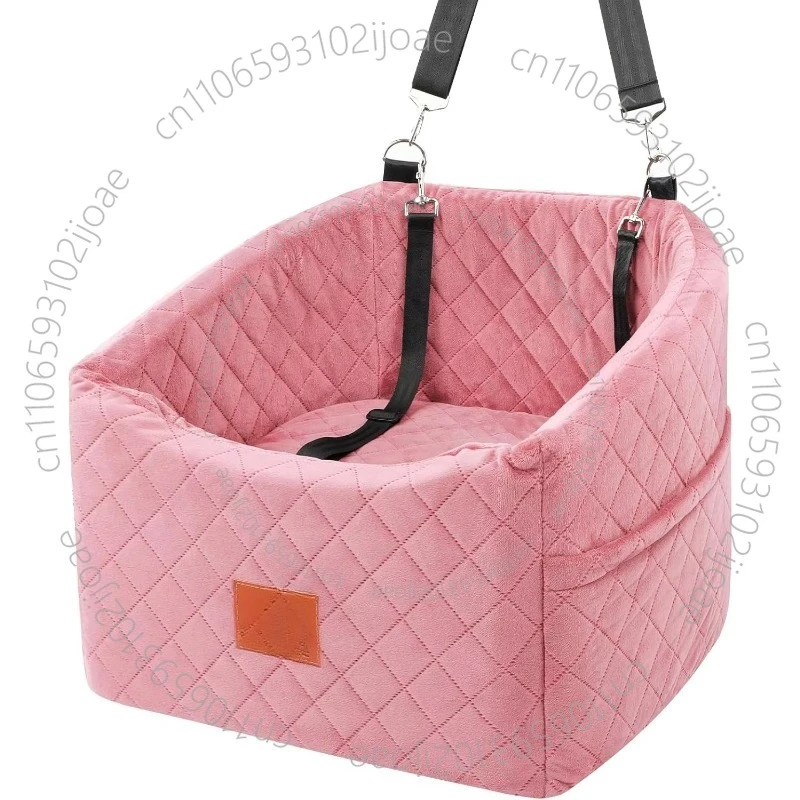 Dog Booster Seat Factory Medium Dog Car Seat with 35lb Weight Limit Memory Foam Elevated Dog Car Seat
