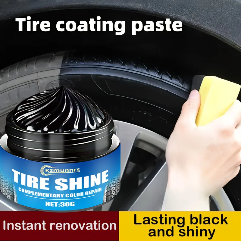 Tire Gloss And Protective Wax Multi-functional Shine Enhancer Durability And Crack Fade Resistance for Tires