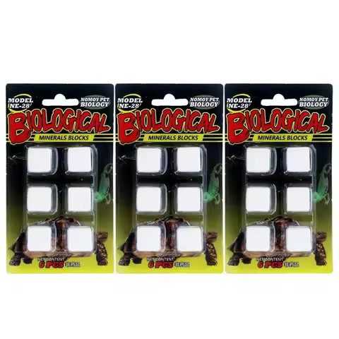 9Pcs Aquatic for Turtle Calcium Supplements Premium Mineral Block for Aquatic fo