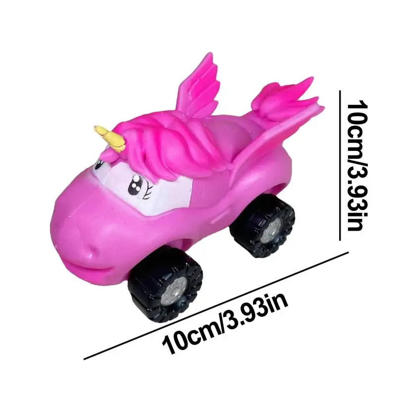 Dinosaurus Knijp Wrijving Power Auto Creatieve Anti-Stress Zintuiglijke Speelgoed Anti-Stress Leuke Nieuwigheid Spelen Speelgoed Auto Voor kinderen Carnaval