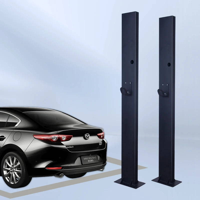Customizable Steel Column EV Charger Pedestal 22KW Output Power New Condition Customized Size