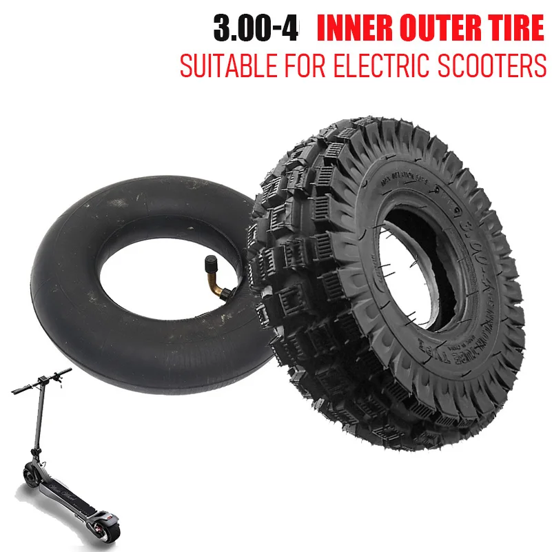 For Small ATV Go Kart Mini Quad Bike Snowmobile Parts 3.00-4 inner outer tires