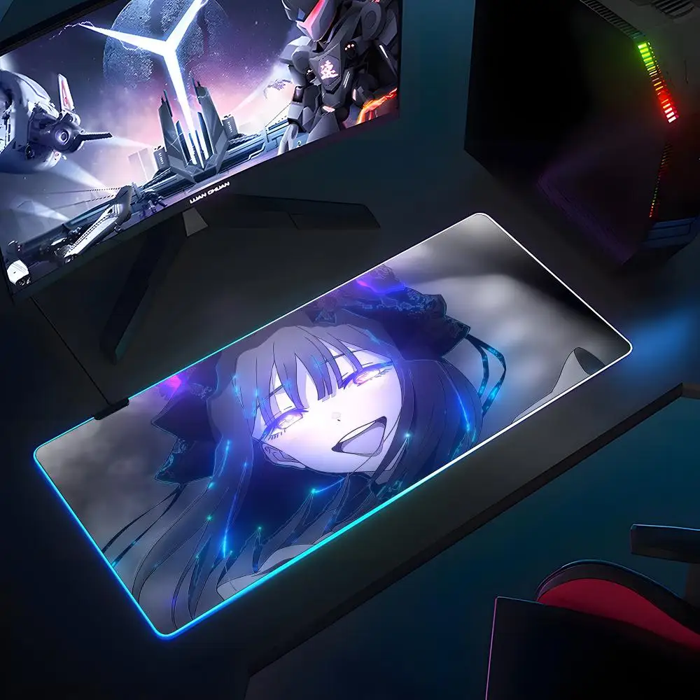 

M-Marin Kitagawa Mouse Pad RGB Rubber Antislip Keyboard Pad 40x90cm Mousepad Gaming Accessories XXL Office Computer Mat