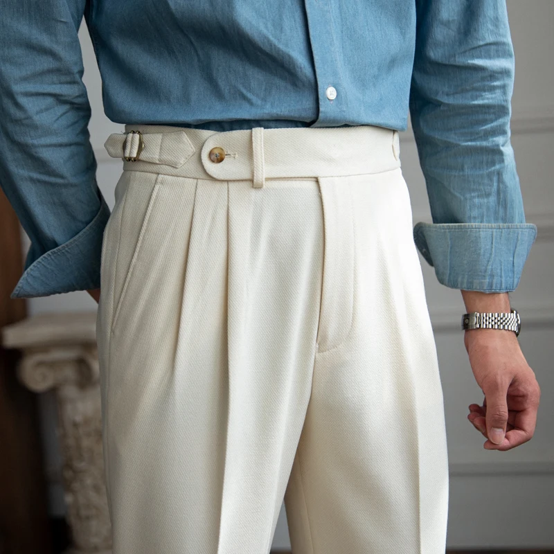NONE Naples High Waist Straight Trousers 3