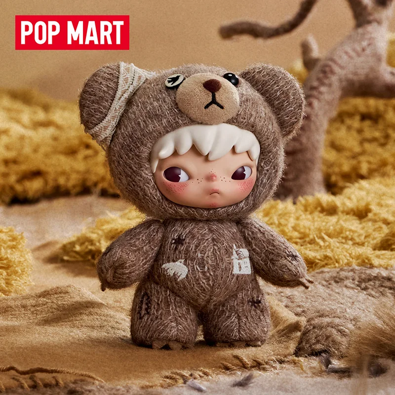 POP MART Hirono Road Journal Series Plush Doll Pendant Mystery Box Genuine Blind Box Guess Toys Bag Ornament Figurine Home Decor