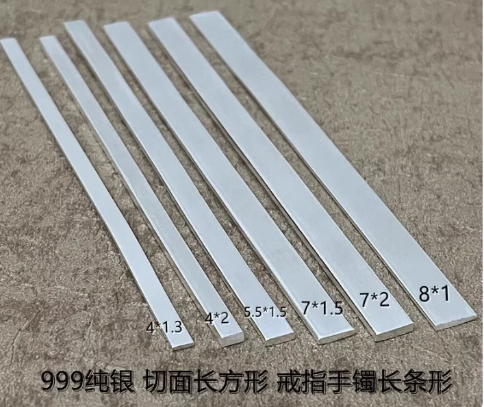 999/925 pure silver sheet 925 silver jewelry making accessories