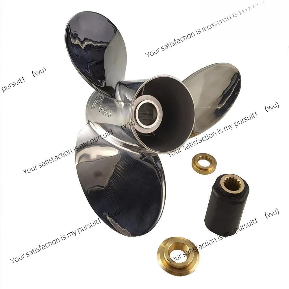 

Stainless steel propeller, high-strength precision casting, suitable for Honda 115-250HP horsepower!