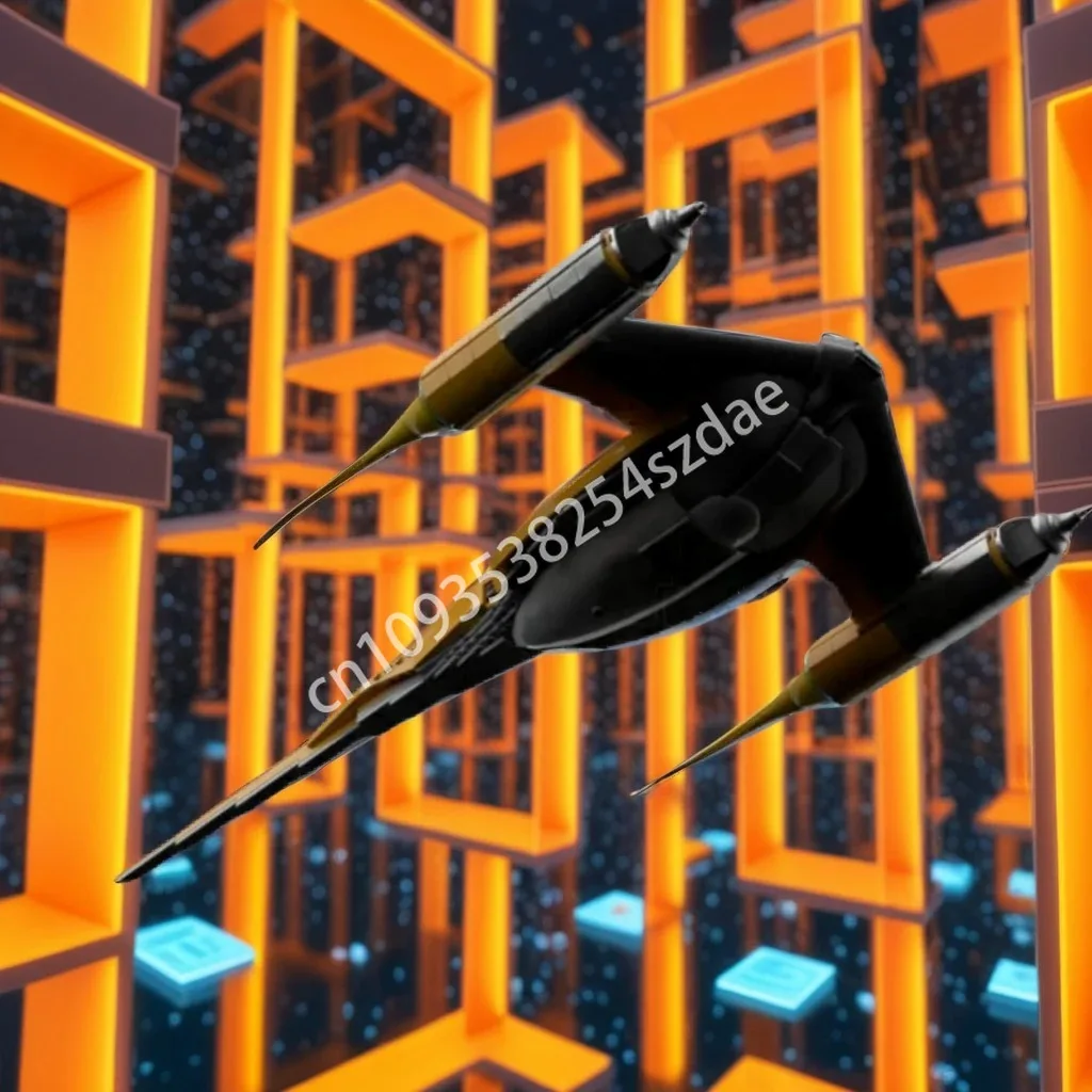 

1170pcs MOC UCS N1 Starfighter Star Battle Building Blocks Toy to Develop Patience and Concentration Christmas toy Gift