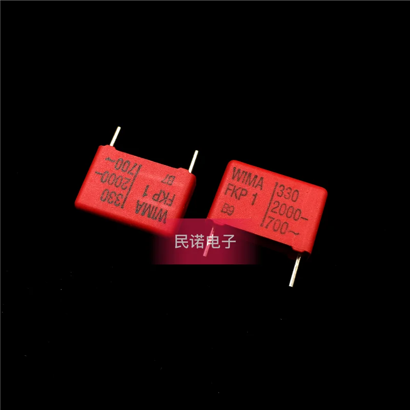WIMA-Capacitor audio passivo do filme, alemão, FKP1, 2000V, 330PF, 2000V, 331, 0.00033uf, passo 15mm, 5 PCes, 10 PCes, 50 PCes