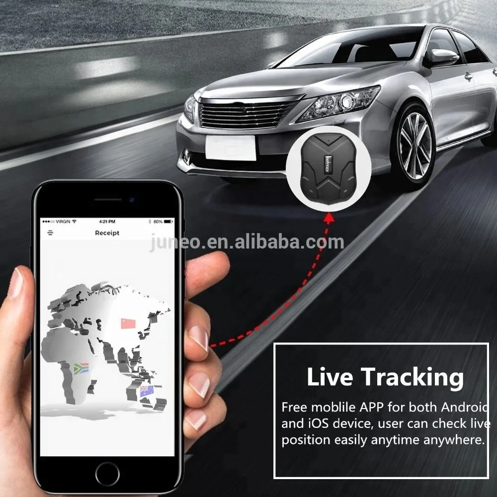 

5000-20000mAh Long Standby Battery Built-in Magnets GSM Positioning Mode Car GPS Tracking Device 2G/4G GPS Tracker