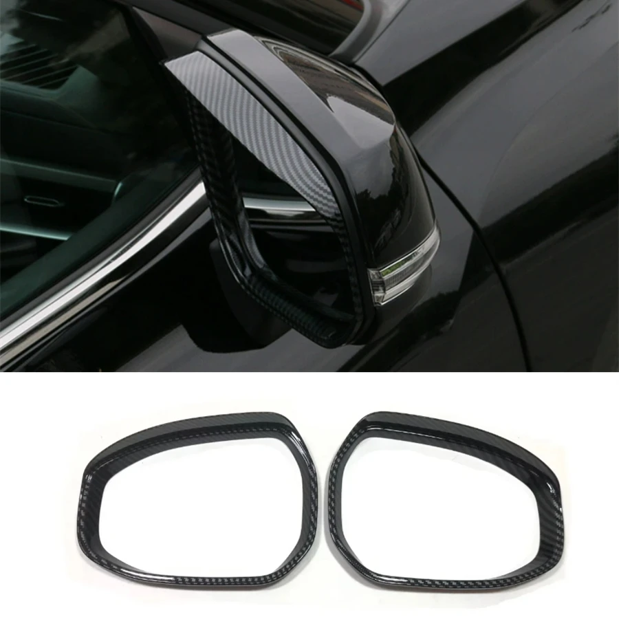 For Toyota Crown Crossover Sport Cross 2023 2024 Exterior Accessories Rearview Mirror Rain Shield Protective Cover Trim