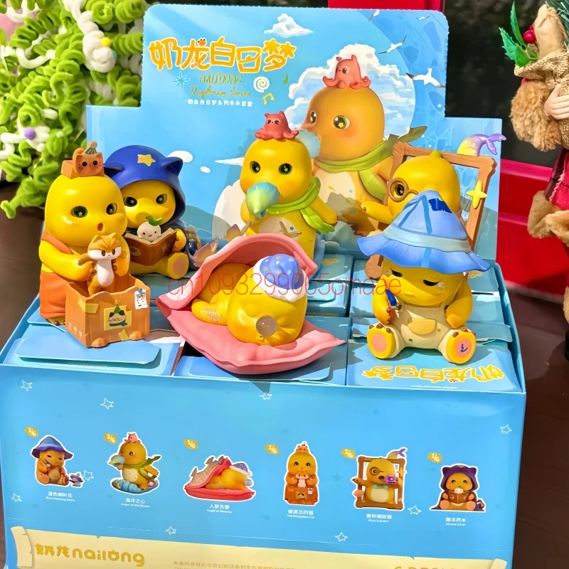Nailong Blind Box Sammelfiguren Daydream-Serie Cartoon Niedliche Desktop-Dekoration Interessantes Süßes Geschenk für Sammler