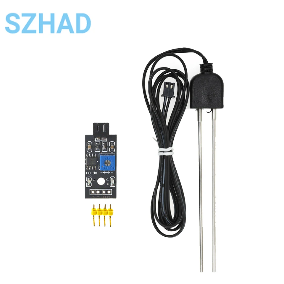 Soil Moisture Sensor And Soil Detector Module Test Soil Humidity Test Corrosion Resistance Probe For Arduino