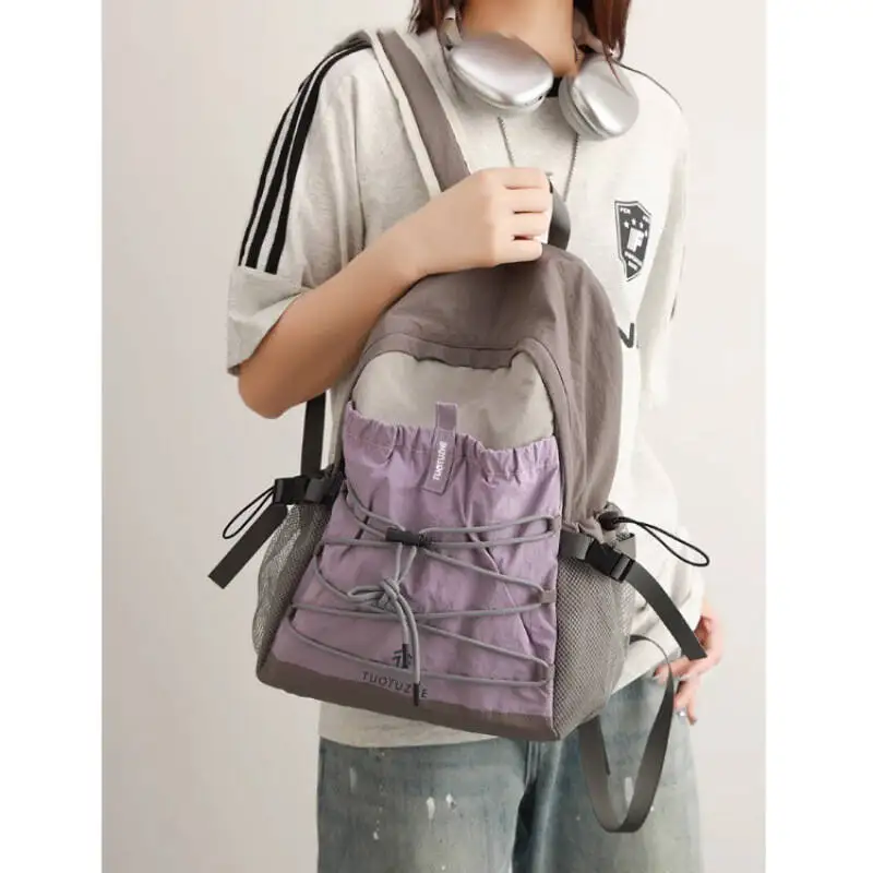 Minimalist Women's Backpack, College Student School Bag, Outdoor Sports Hiking & Short Trip Travel Bag  Student Backpack Hiking