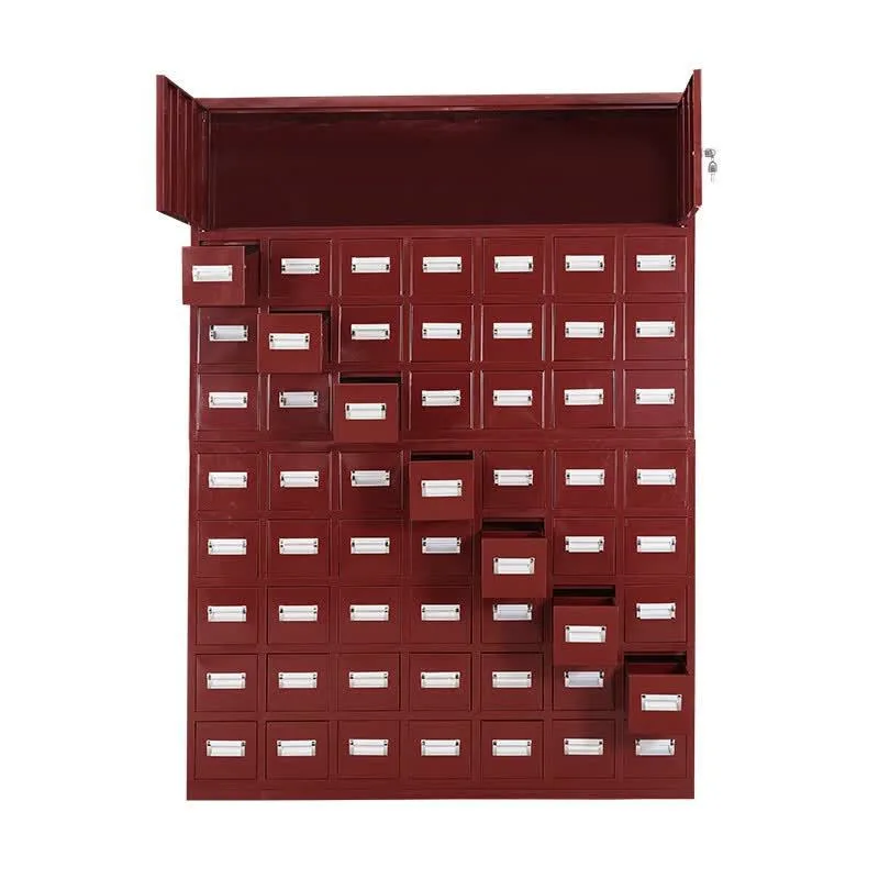 Thickened steel traditional Chinese medicine cabinet: Traditional Chinese medicine cabinet