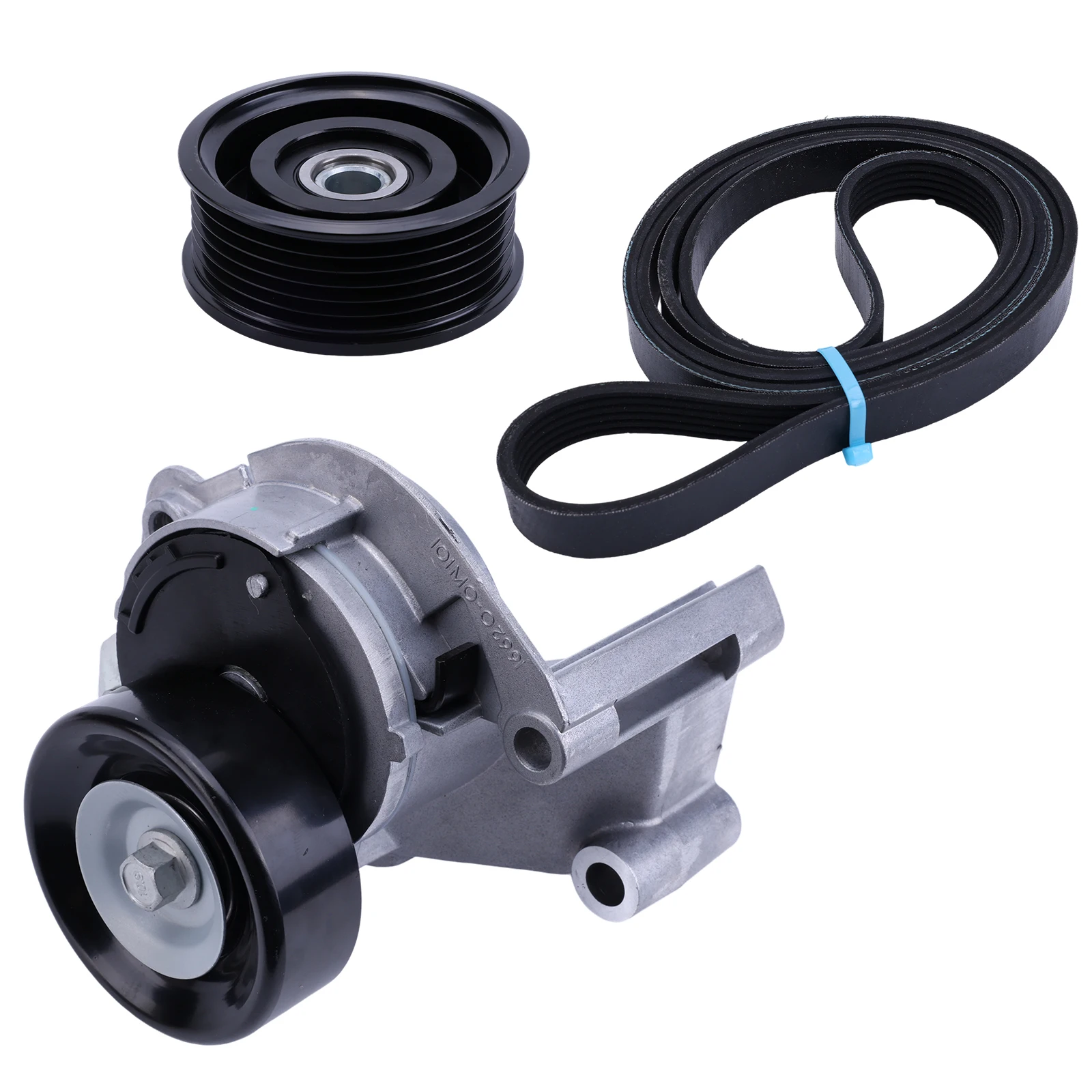 

90K38488A K060908 38488 36026 Serpentine Drive Belt Tensioner Kit Compatible for Tundra 2000-2006 V8 4.7L Gas