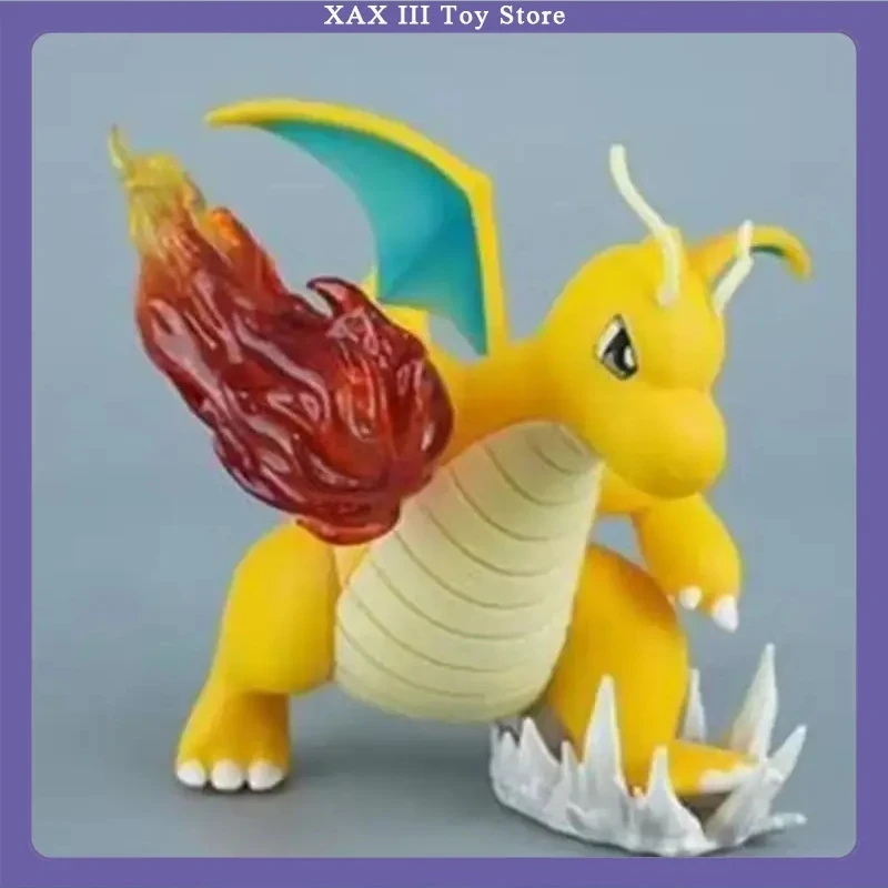 10cm 포켓몬 액션 피규어 파이어 펀치 드래곤라이트 GK 애니메이션 피규어 인기 장난감 모델 장식품 소년 애니메이션 인형 선물