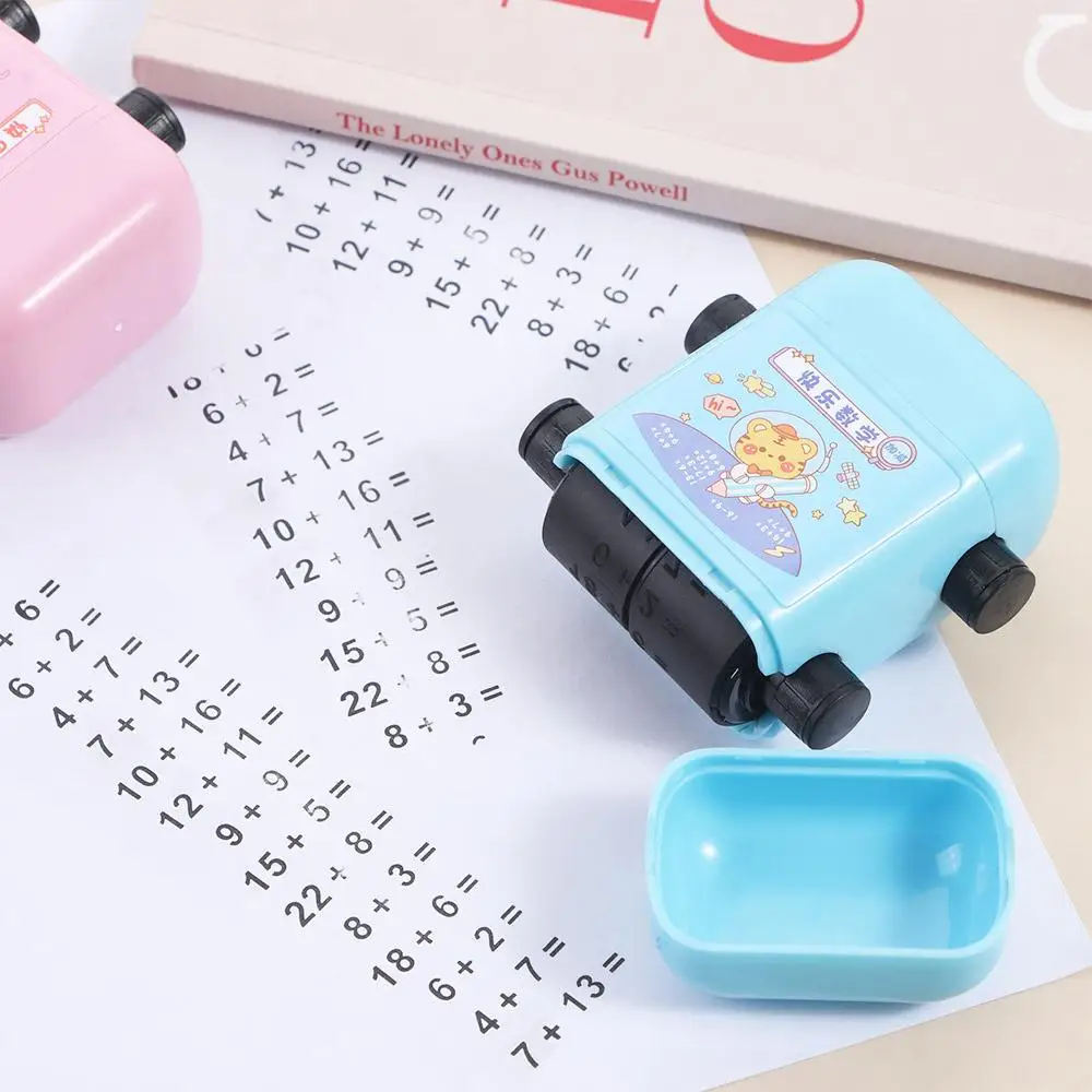 Stamp Roller Seal Multiplication and Division Seal Practice Questions Stamp Addition and Subtraction Stamp Within 100 Teaching