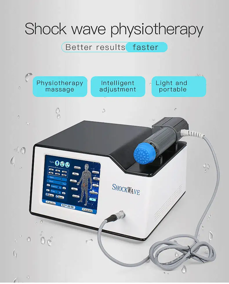 Portable ESWT Shock wave Machine ED Treatment Electromagnetic Muscle for Physiotherapy Pain Cellulite Remove Magnotherapy