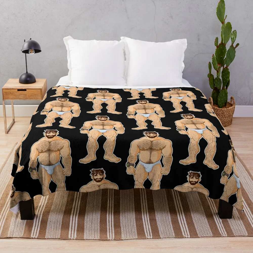 

ADAM LIKES UNDERWEAR - CHARACTER ONLY Throw Blanket Luxury St sofa bed Blankets