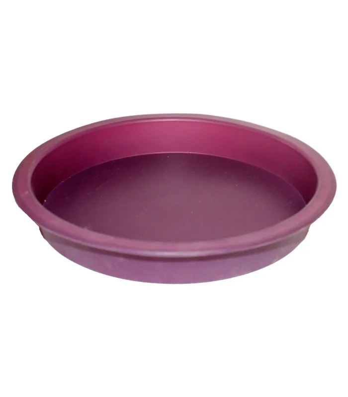 Tradineur 22*3.4 cm Low Silicone Round Mold Baking Pie Baking Pie Baking Pie Cake