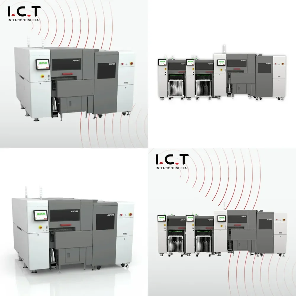 Máquina Automática de Colocación de Componentes (Pick and Place) para Montaje de LED SMT en Línea de Ensamblaje de PCB