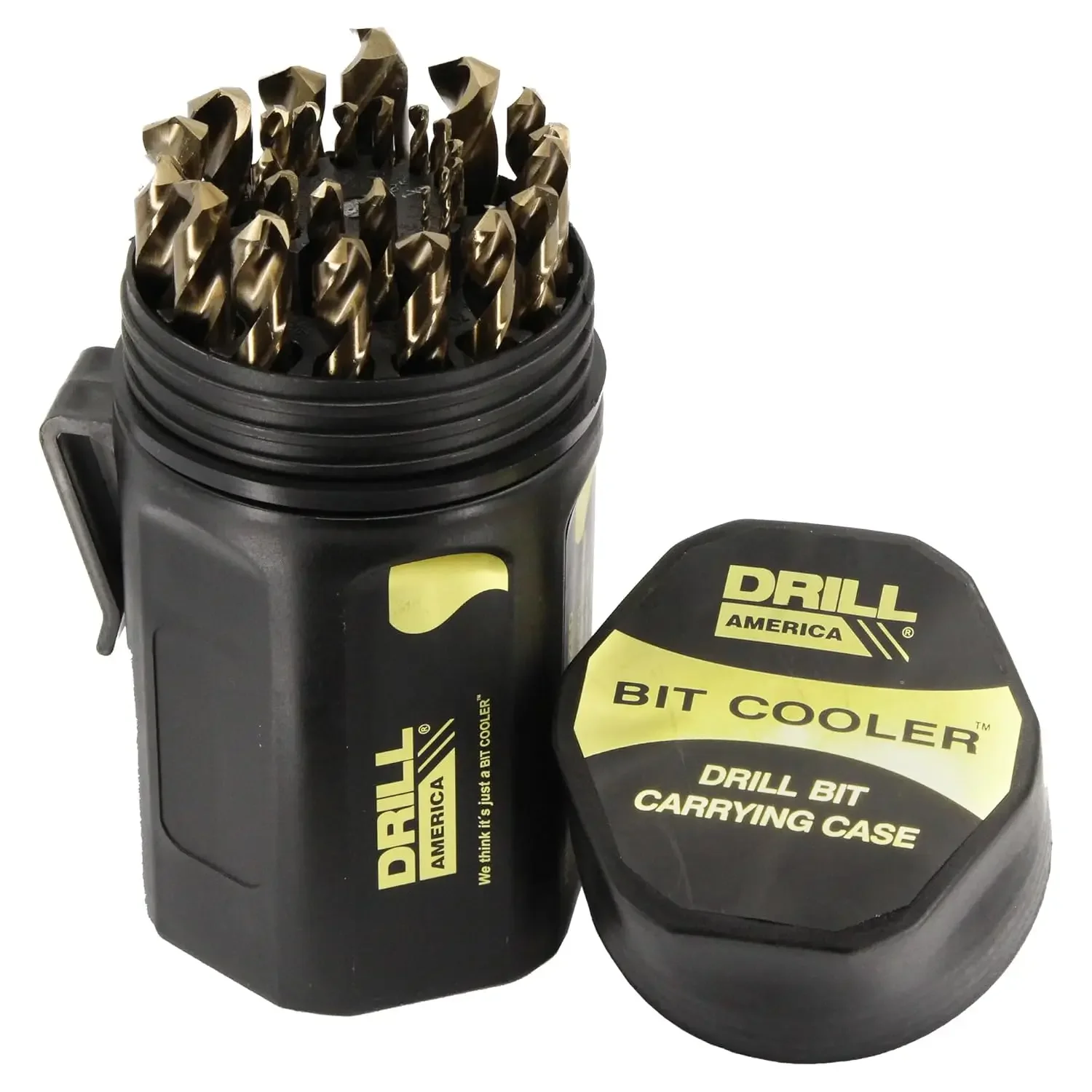 America - D/A29J-CO-PC 29 Piece M42 Cobalt Drill Bit Set in Round Case (1/16" - 1/2" X 64ths), D/ACO Series
