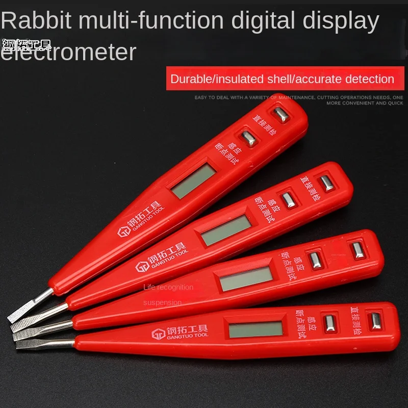 Tll Test Pencil Electrical Digital Display Electric Pen Universal Electronic Test Induction Detection Test Pencil Led